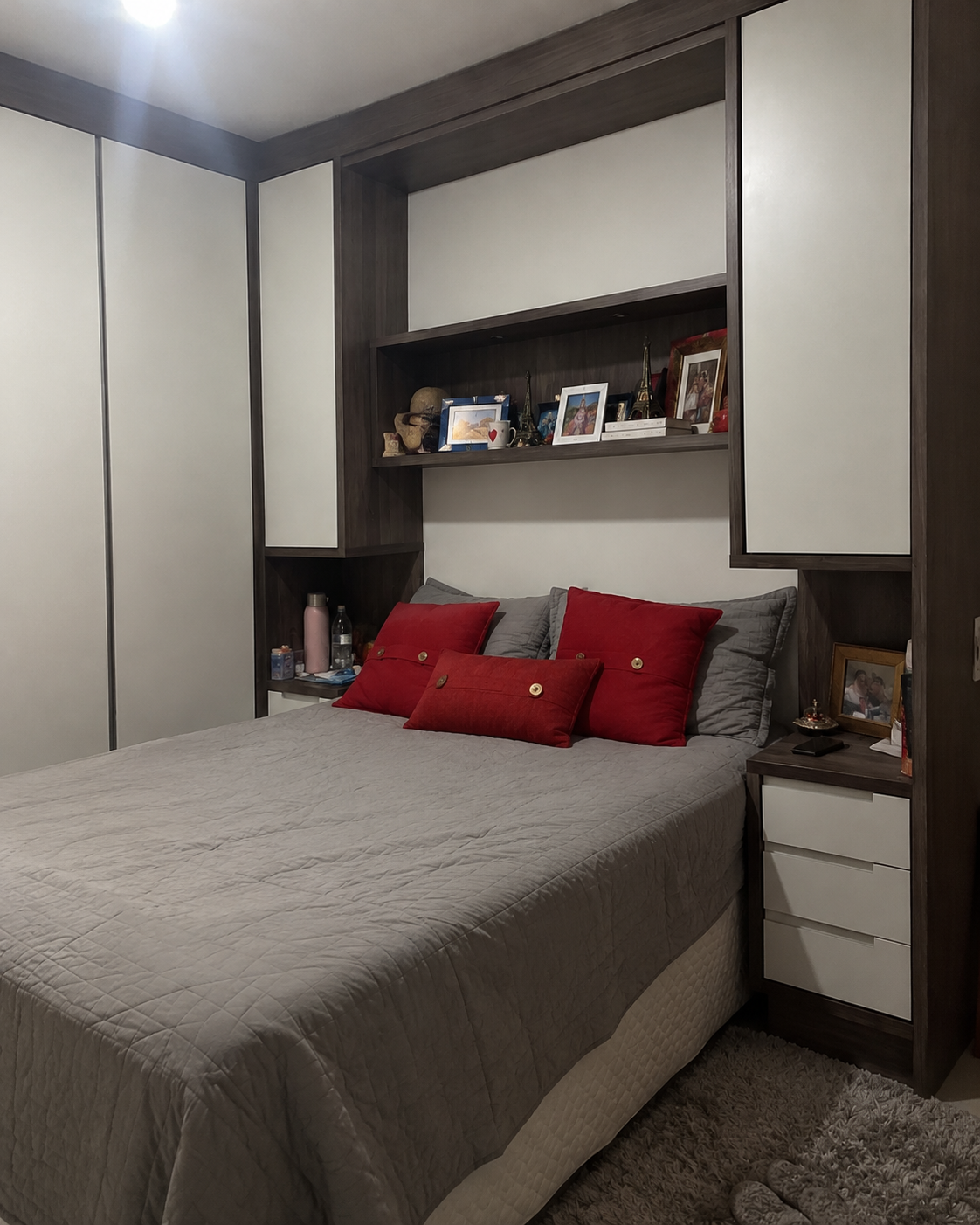 Quarto antes da transformação